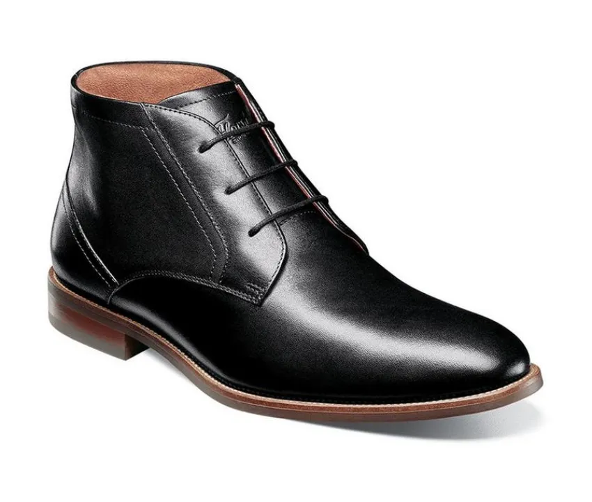 Men's Rucci Plain Toe Chukka Dress Boots|Florsheim Hot