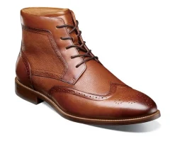 Men's Rucci Wingtip Lace Up Dress Boots|Florsheim Sale