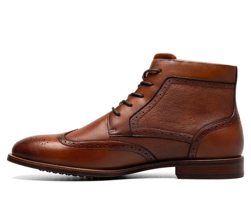 Men's Rucci Wingtip Lace Up Dress Boots|Florsheim Sale