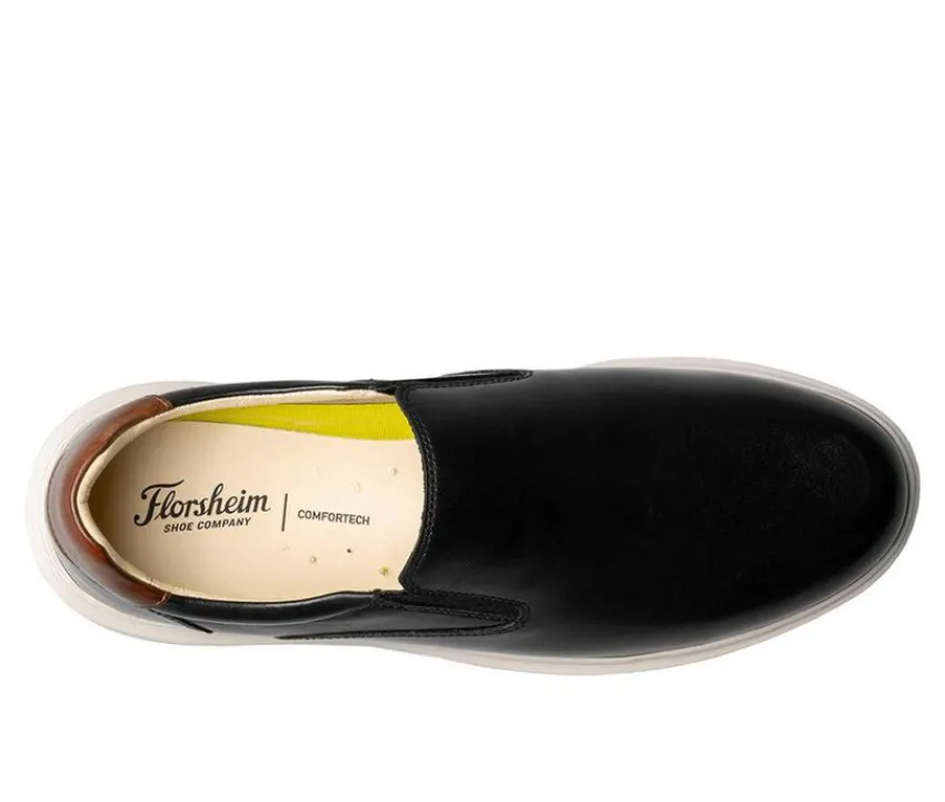 Men's Social Plain Toe Slip On Sneakers|Florsheim Hot
