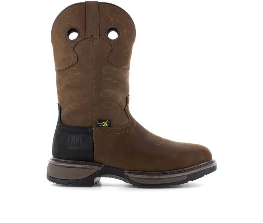 Frye Supply Work & Safety|Work>Men's Met Guard Western Safety-Crafted Boot Work Boots