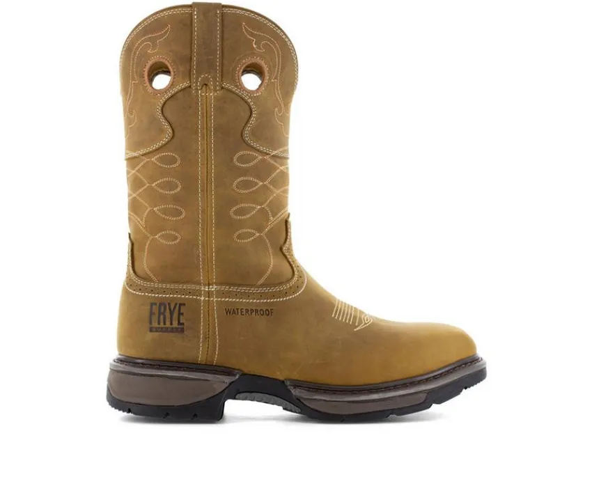 Men's Waterproof Western Safety-Crafted Boot Work Boots|Frye Supply Discount
