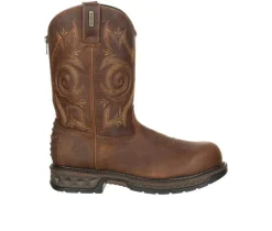 Georgia Boot Cowboy & Western|Work & Safety>Men's Carbo-Tec LT Composite Toe Waterproof Work Wellington Boots