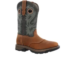 Men's Carbo-Tec FLX Waterproof Pull On Work Boots|Georgia Boot Best