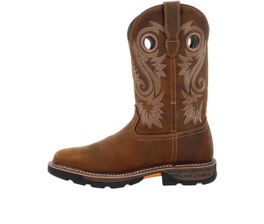 Men's Carbo-Tec FLX Alloy Toe Waterproof Pull On Work Boots|Georgia Boot Sale