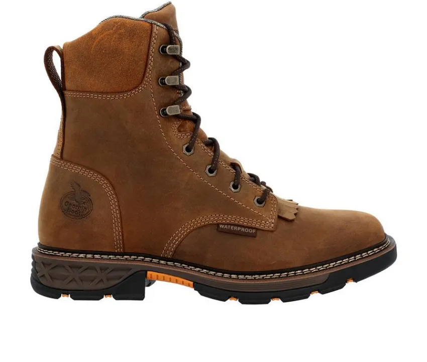 Men's Carbo-Tec FLX Waterproof Lacer Work Boots|Georgia Boot Discount