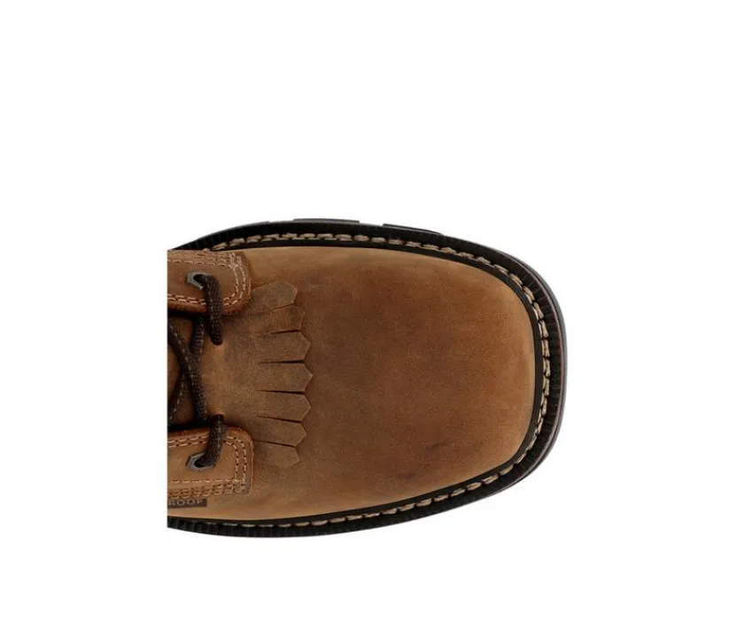 Men's Carbo-Tec FLX Waterproof Lacer Work Boots|Georgia Boot Discount