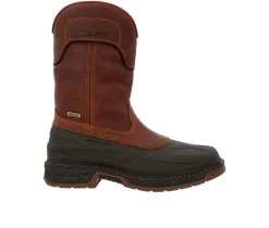 Men's Carbo-Tec LTR Steel Toe Waterproof Pull On Work Boots|Georgia Boot Online