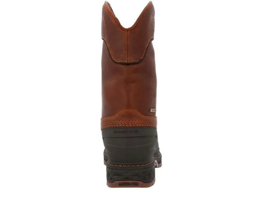 Men's Carbo-Tec LTR Steel Toe Waterproof Pull On Work Boots|Georgia Boot Online