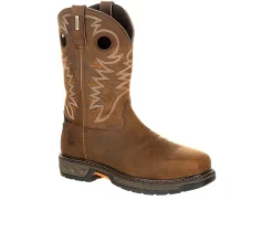 Men's Carbo-Tec LY Alloy Toe Waterproof Pull On Work Boots|Georgia Boot
