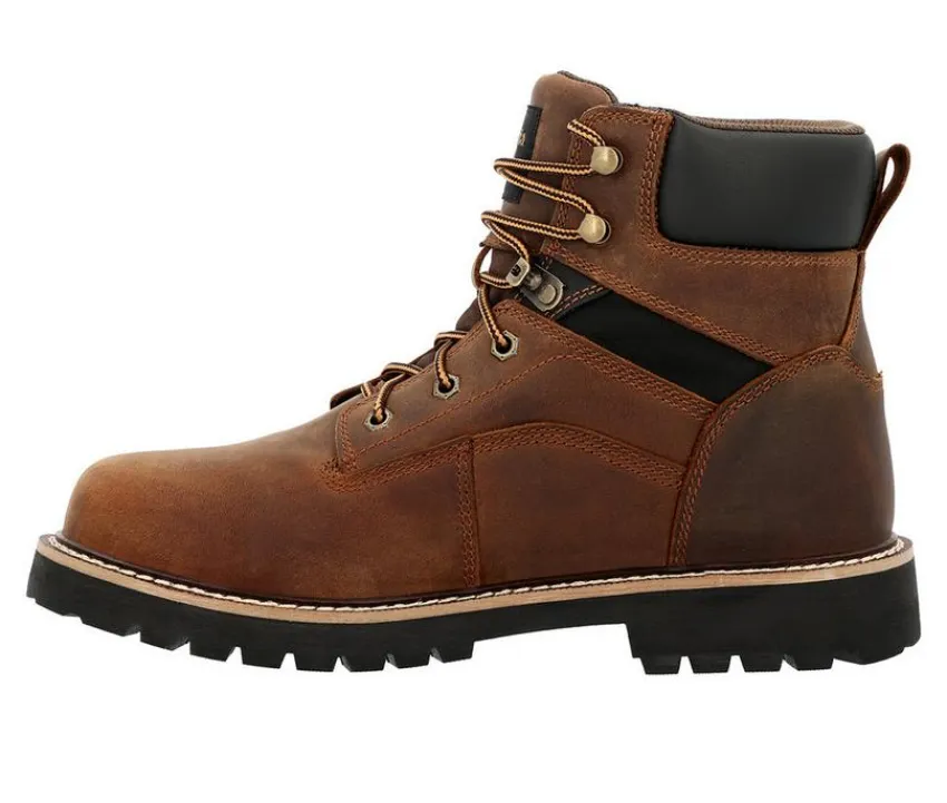 Men's Core 37 6 Steel Toe Work Boots|Georgia Boot Sale