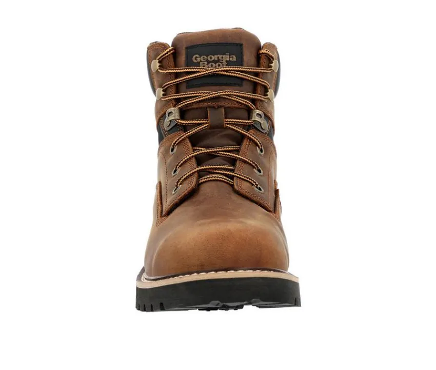Men's Core 37 6 Steel Toe Work Boots|Georgia Boot Sale