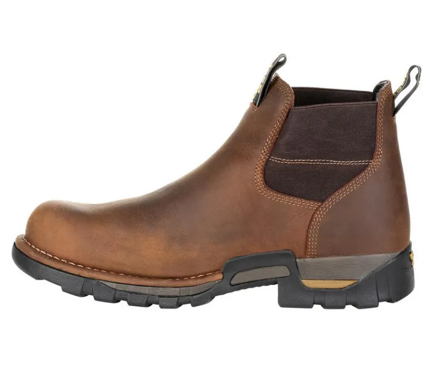 Men's Eagle One Waterproof Chelsea Work Boots|Georgia Boot Best