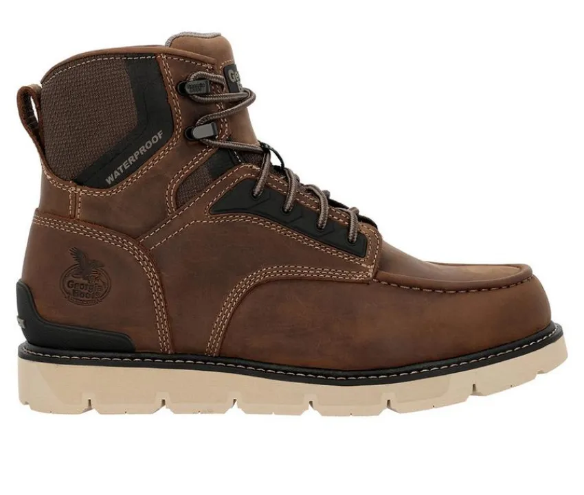 Men's Georgia Carbon Flex Wedge GB00728 Work Boots|Georgia Boot Discount