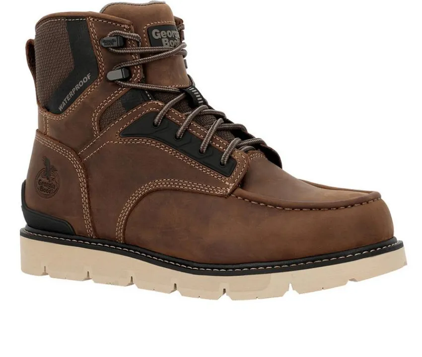 Men's Georgia Carbon Flex Wedge GB00728 Work Boots|Georgia Boot Discount