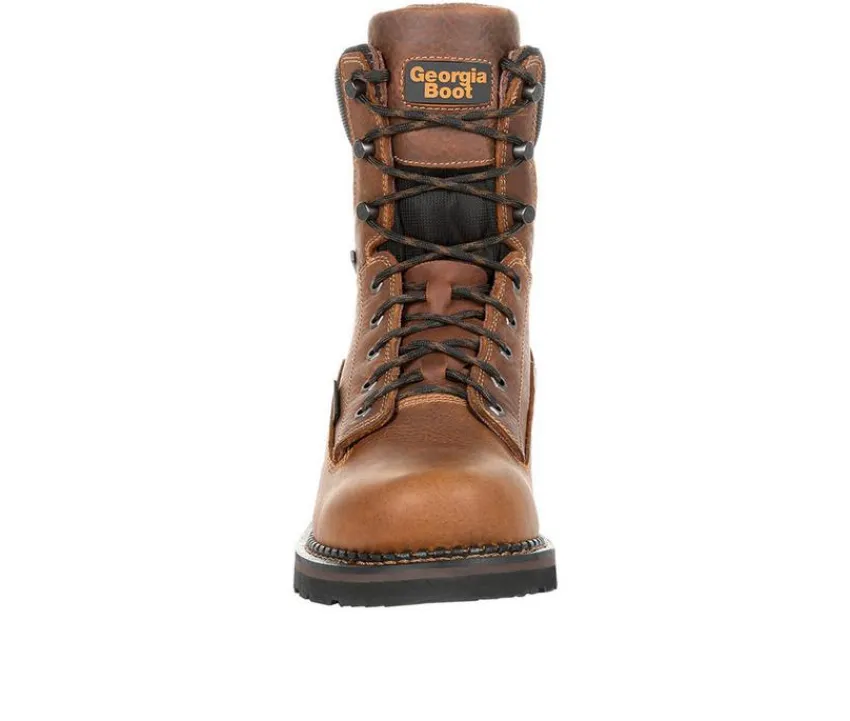 Men's Giant Revamp Waterproof Work Boots|Georgia Boot Discount