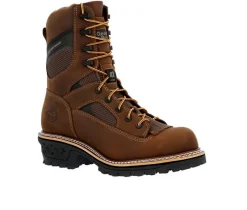 Georgia Boot Work & Safety|Work>Men's LTX Logger Composite Toe Waterproof Work Boots