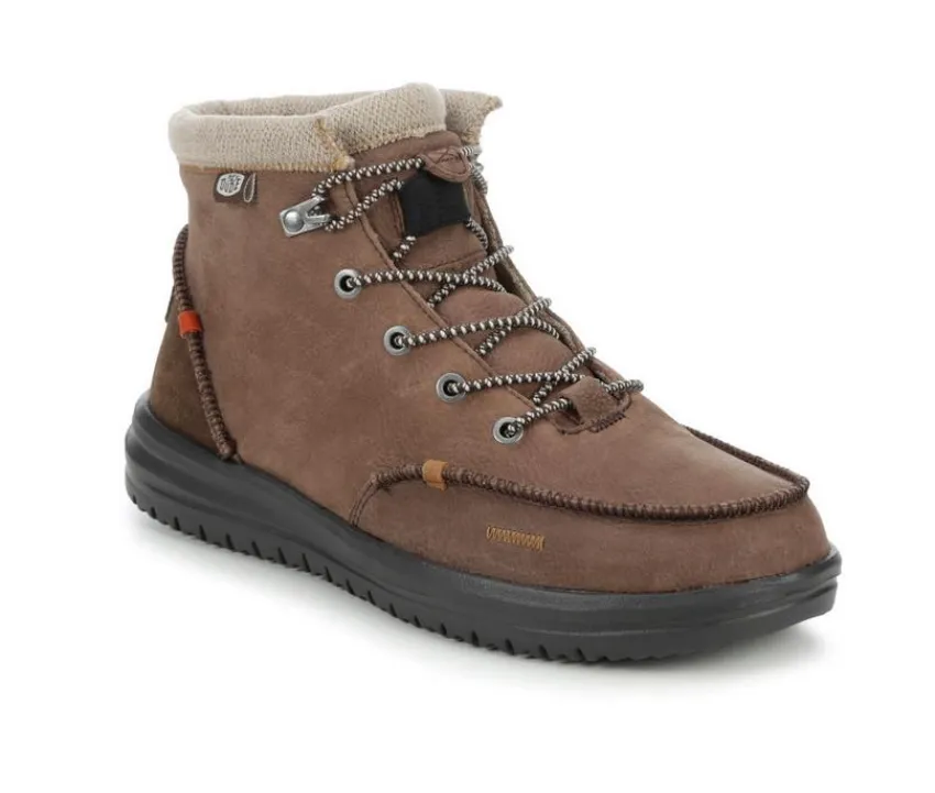 Men's Bradley Boot Leather Boots|HEYDUDE Outlet