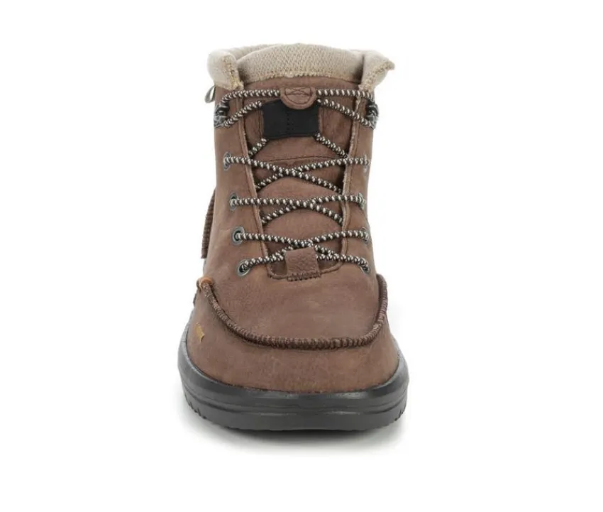 Men's Bradley Boot Leather Boots|HEYDUDE Outlet