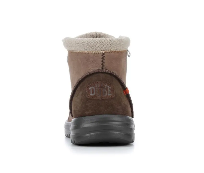 Men's Bradley Boot Leather Boots|HEYDUDE Outlet