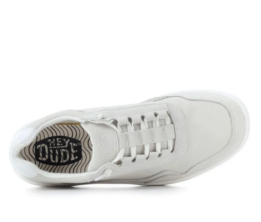 Men's Hudson Suede Vintage Varsity-M Casual Shoes|HEYDUDE Hot