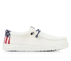 Men's Wally Americana Casual Shoes|HEYDUDE New