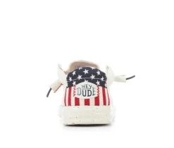 Men's Wally Americana Casual Shoes|HEYDUDE New