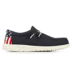 Men's Wally Americana Casual Shoes|HEYDUDE Hot