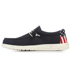 Men's Wally Americana Casual Shoes|HEYDUDE Hot