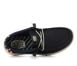 Men's Wally Americana Casual Shoes|HEYDUDE Hot