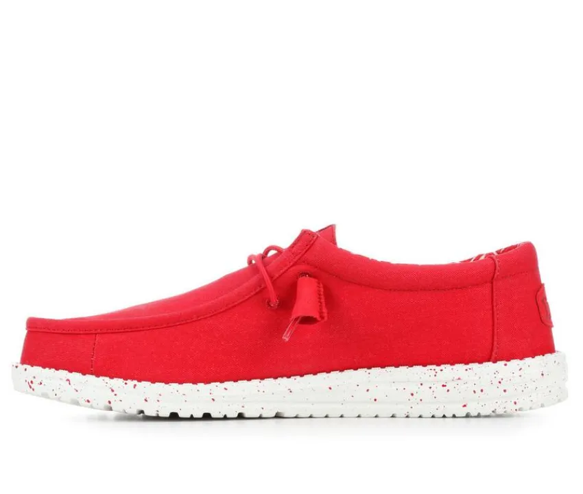 Men's Wally Canvas Casual Shoes|HEYDUDE Clearance