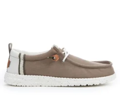 Men's Wally Craft Linen Casual Shoes|HEYDUDE Sale