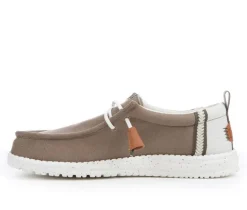 Men's Wally Craft Linen Casual Shoes|HEYDUDE Sale