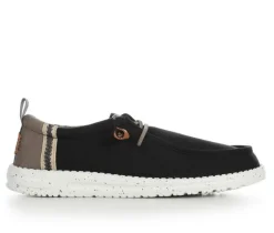 Men's Wally Craft Linen Casual Shoes|HEYDUDE Online