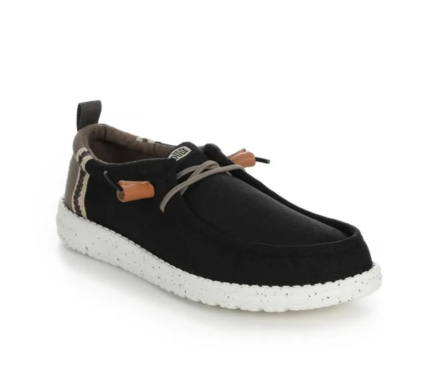 Men's Wally Craft Linen Casual Shoes|HEYDUDE Online
