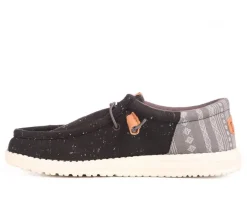 Men's Wally Funk Vintage Blanket Casual Shoes|HEYDUDE Hot
