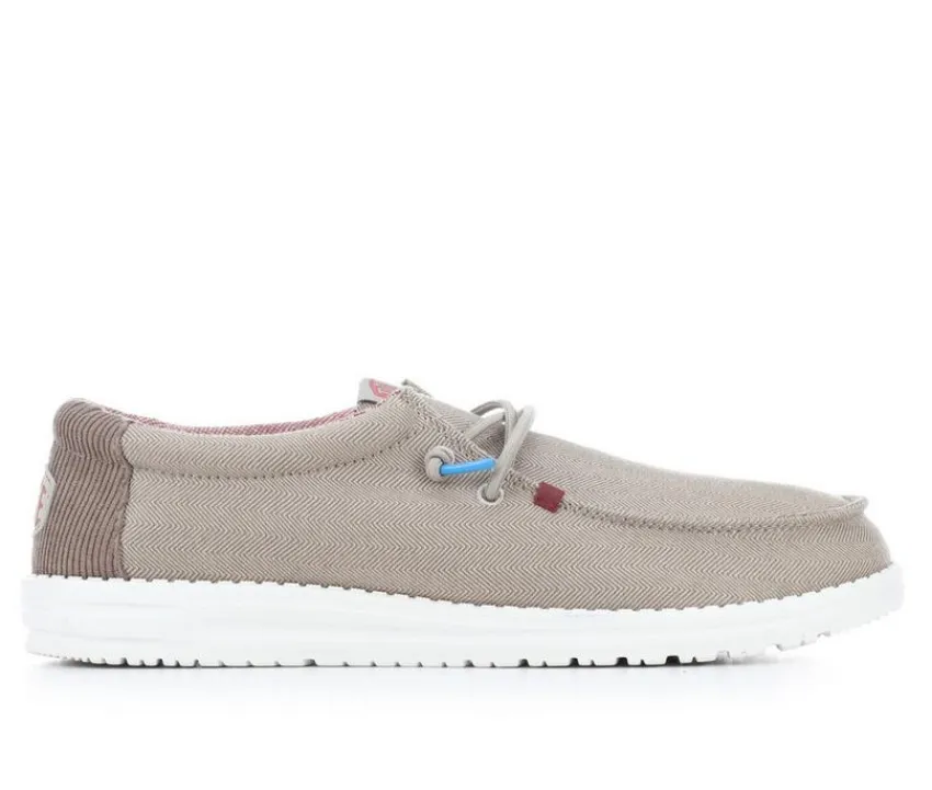 HEYDUDE Casual>Men's Wally Herringbone Slip-On Shoes