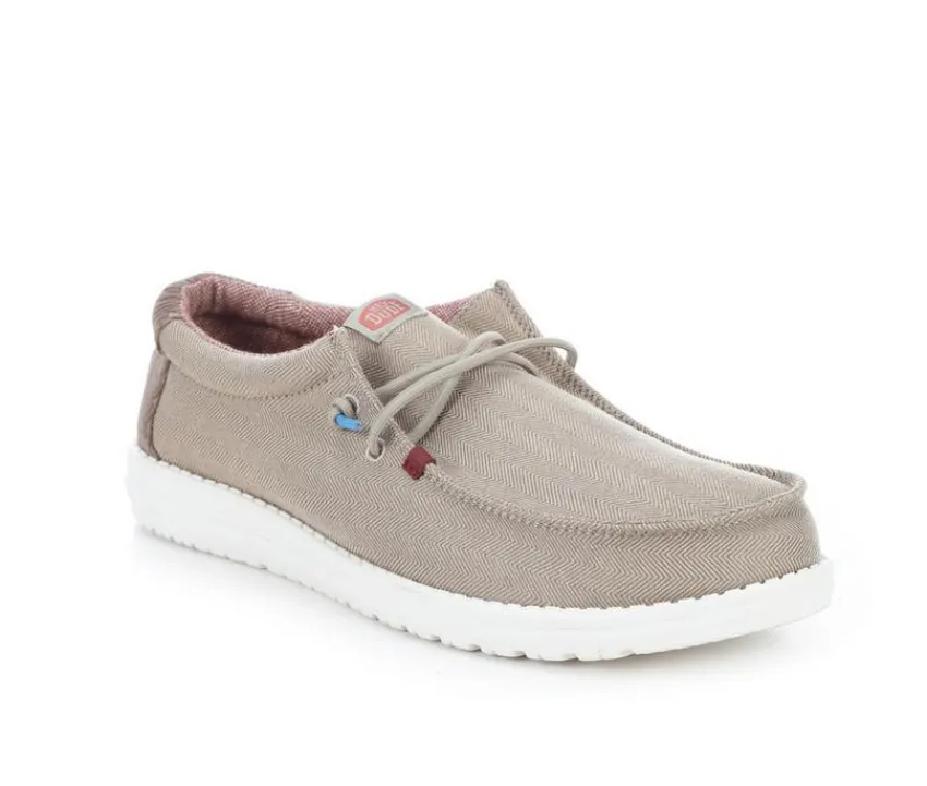 HEYDUDE Casual>Men's Wally Herringbone Slip-On Shoes