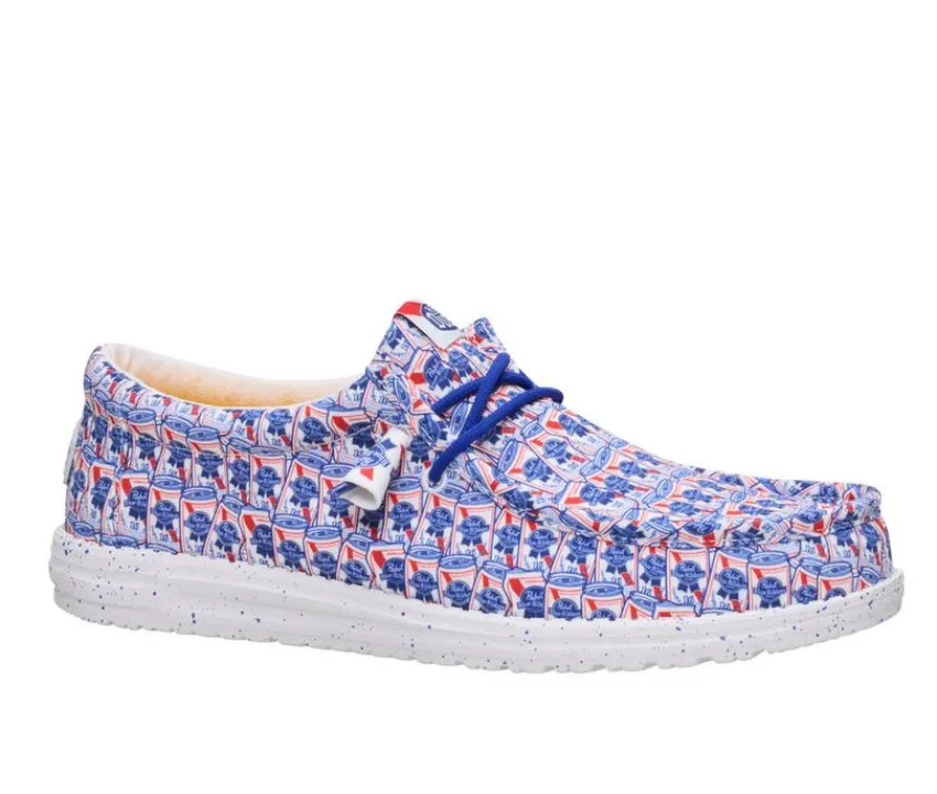 HEYDUDE Casual>Men's Wally Pabst Blue Ribbon Casual Shoes