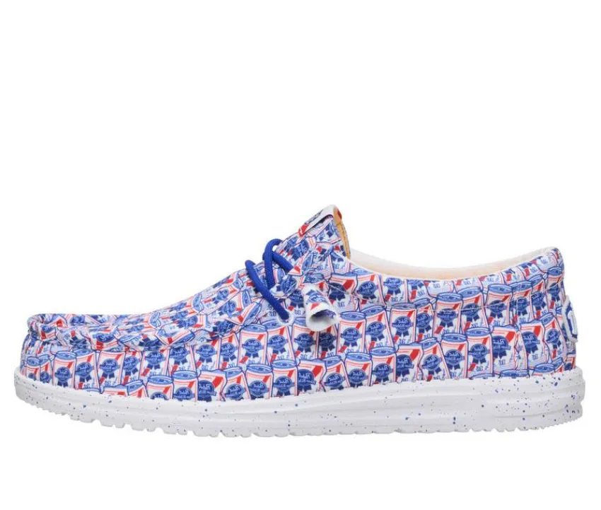 HEYDUDE Casual>Men's Wally Pabst Blue Ribbon Casual Shoes