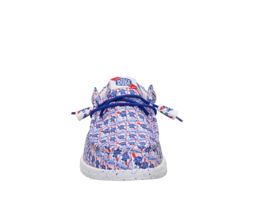 HEYDUDE Casual>Men's Wally Pabst Blue Ribbon Casual Shoes