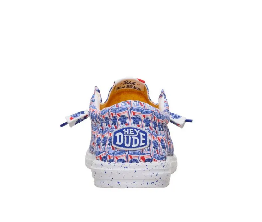 HEYDUDE Casual>Men's Wally Pabst Blue Ribbon Casual Shoes