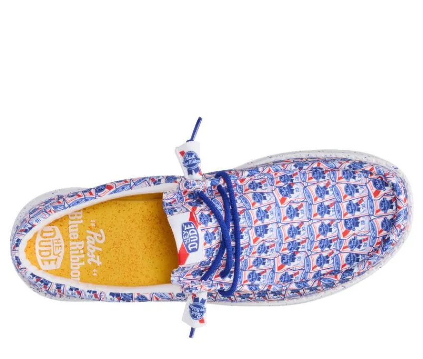 HEYDUDE Casual>Men's Wally Pabst Blue Ribbon Casual Shoes