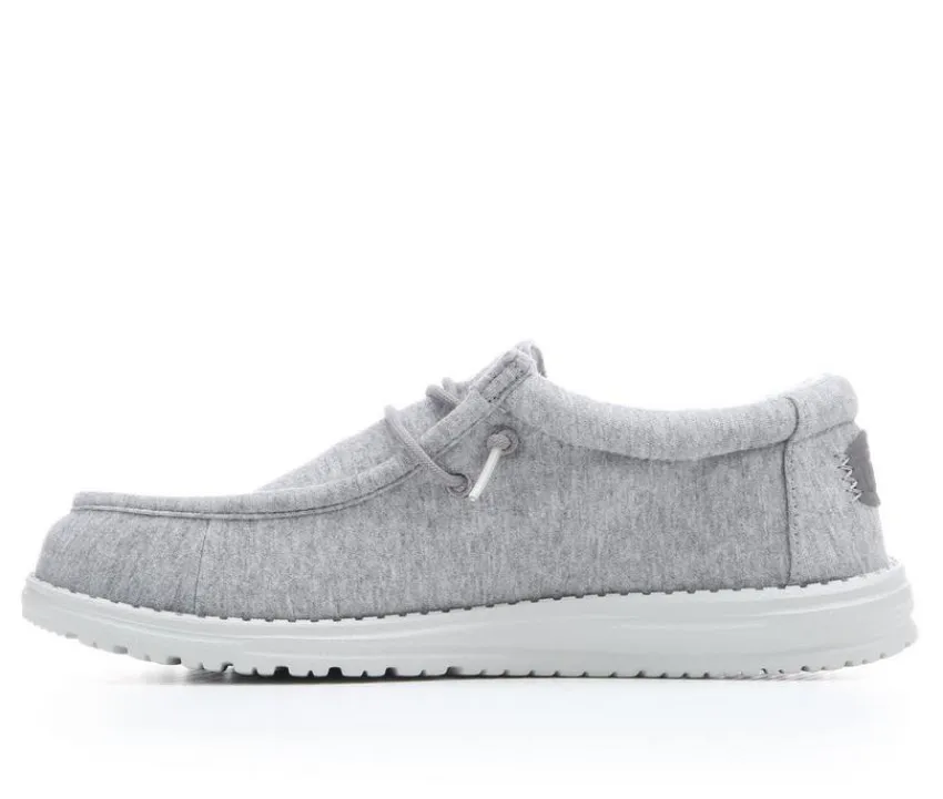 Men's Wally Stretch Sox Jersey Casual Shoes|HEYDUDE Best