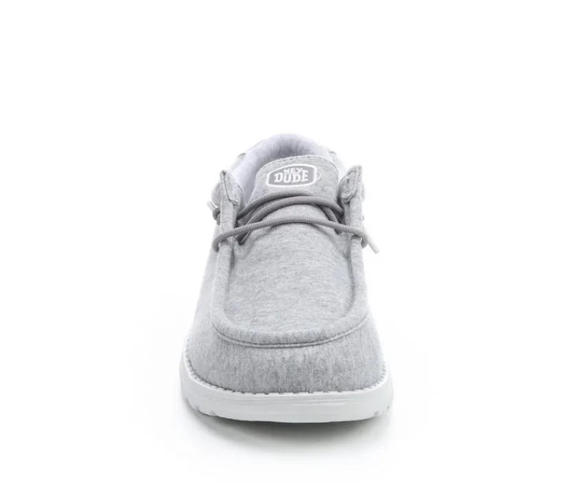 Men's Wally Stretch Sox Jersey Casual Shoes|HEYDUDE Best