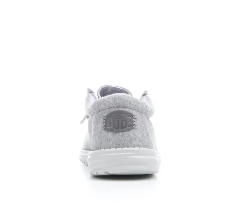 Men's Wally Stretch Sox Jersey Casual Shoes|HEYDUDE Best