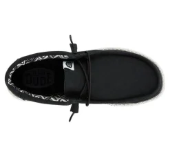 Men's Wally Stretch Canvas Wide Boat Shoes|HEYDUDE Hot