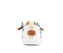 Men's Wally Summer Linen Casual Shoes|HEYDUDE Clearance