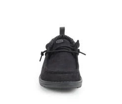 Men's Wally Vintage Classic Black Casual Shoes|HEYDUDE Hot