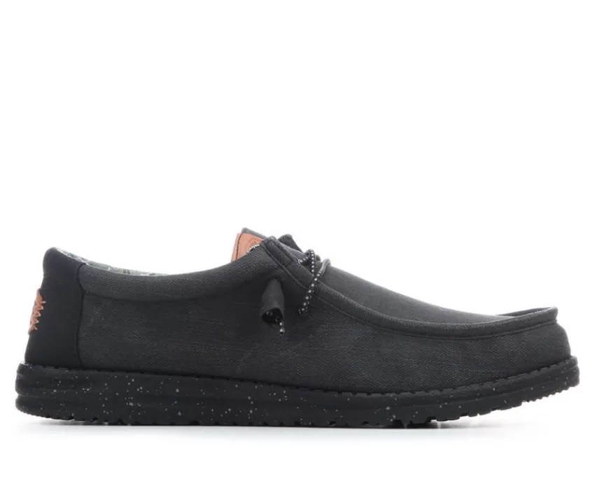 HEYDUDE Casual>Men's Wally Washed Canvas Casual Shoes